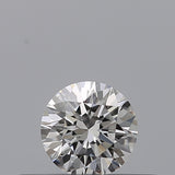 0.23 carat Round diamond E IF Excellent
