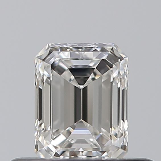 0.37 carat Emerald diamond F  VVS1 