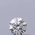 0.26 carat Round diamond F IF Excellent