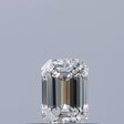0.23 carat Emerald diamond E VVS1 