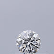 0.18 carat Round diamond E VVS2 Excellent