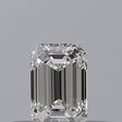 0.24 carat Emerald diamond D VVS2 