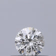 0.25 carat Round diamond H IF Excellent
