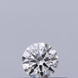 0.19 carat Round diamond E IF Excellent