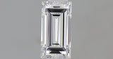 0.34 carat Baguette diamond E VVS1 