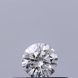 0.19 carat Round diamond E IF Excellent
