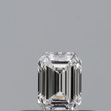 0.23 carat Emerald diamond D  VVS2