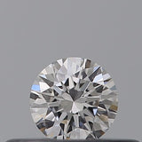 0.18 carat Round diamond D  VVS2 Excellent