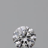 0.21 carat Round diamond D  VVS2 Excellent