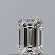 0.23 carat Emerald diamond F VVS1 