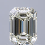 1.00 carat Emerald diamond J VVS2 VeryGood