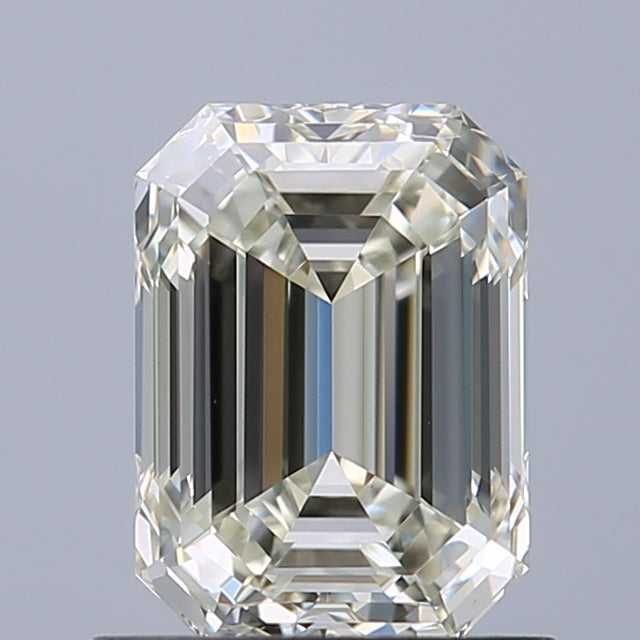 1.00 carat Emerald diamond J VVS2 VeryGood