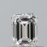 0.27 carat Emerald diamond D VVS2 