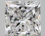 0.91 carat Princess diamond D SI1 