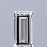 0.51 carat Baguette diamond F VVS2 