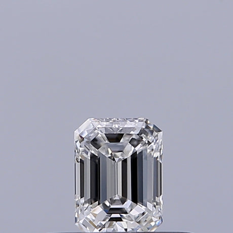 0.23 carat Emerald diamond E VVS2 