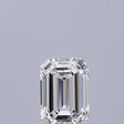 0.34 carat Emerald diamond F IF 