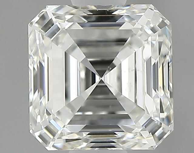 0.80 carat Asscher diamond J SI1 