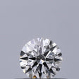 0.25 carat Round diamond F VVS1 Excellent