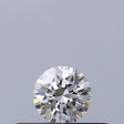 0.19 carat Round diamond F VVS1 Excellent