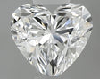 0.35 carat Heart diamond F SI1 