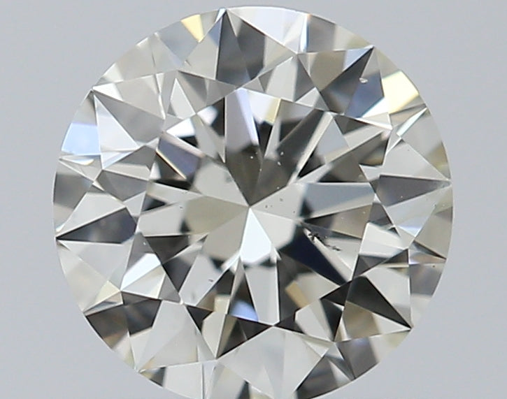 0.51 carat Round diamond J  I1 Excellent