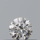 0.19 carat Round diamond F  VVS2 Excellent