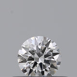 0.23 carat Round diamond D  VVS2 Excellent