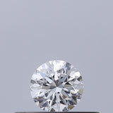 0.19 carat Round diamond D VVS1 Excellent