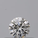 0.24 carat Round diamond D IF Excellent