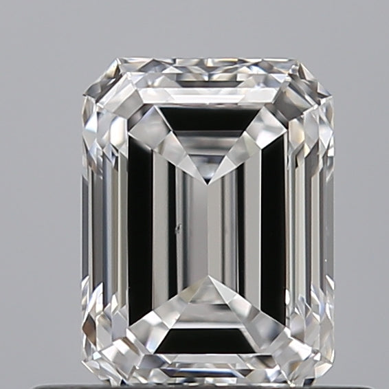 0.70 carat Emerald diamond D VS2 