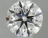 0.50 carat Round diamond I VVS2 VeryGood
