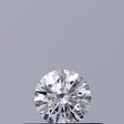 0.19 carat Round diamond D VVS2 Excellent