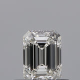 0.37 carat Emerald diamond F VVS1 