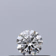 0.18 carat Round diamond F IF Excellent