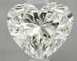 0.86 carat Heart diamond J VS2 