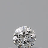 0.18 carat Round diamond F  IF Excellent