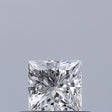 0.34 carat Princess diamond D VVS2 