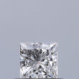 0.34 carat Princess diamond D VVS2 