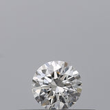 0.19 carat Round diamond F VVS1 Excellent