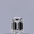 0.23 carat Emerald diamond E IF 