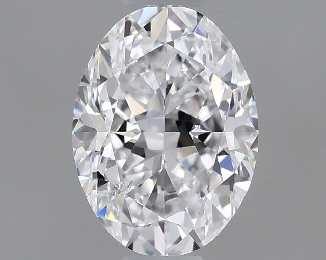 0.50 carat Oval diamond D SI2 