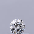 0.18 carat Round diamond E IF Excellent
