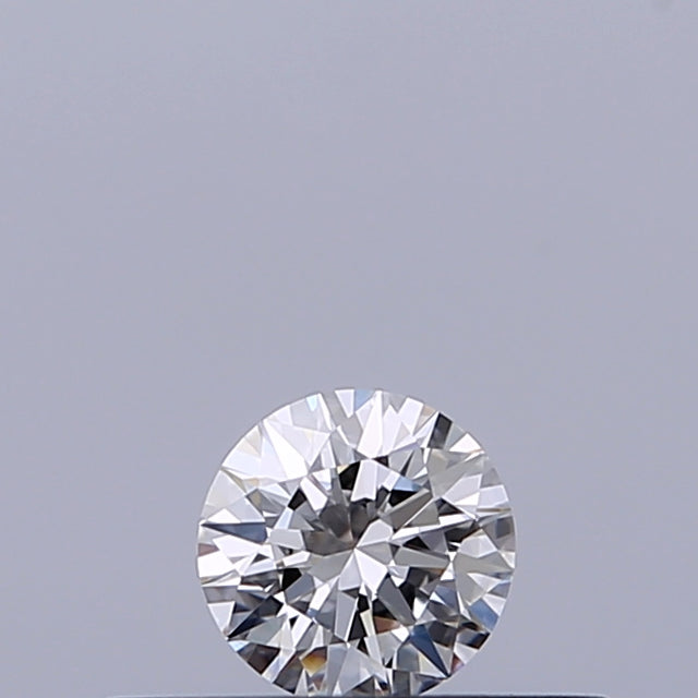 0.18 carat Round diamond E IF Excellent