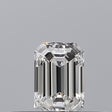 0.23 carat Emerald diamond D VVS2 