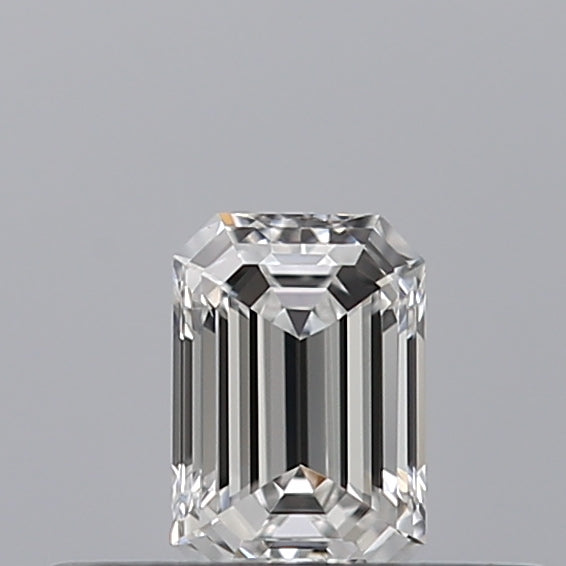 0.23 carat Emerald diamond D VVS2 