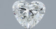 0.73 carat Heart diamond F VVS1 VeryGood