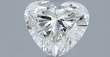 0.73 carat Heart diamond F VVS1 VeryGood