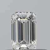 0.25 carat Emerald diamond G VVS1 