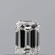 0.23 carat Emerald diamond F VVS2 